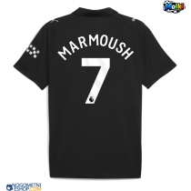 Moški Nogometni dresi Manchester City Omar Marmoush #7 Gostujoči 2025-26 Kratek Rokav